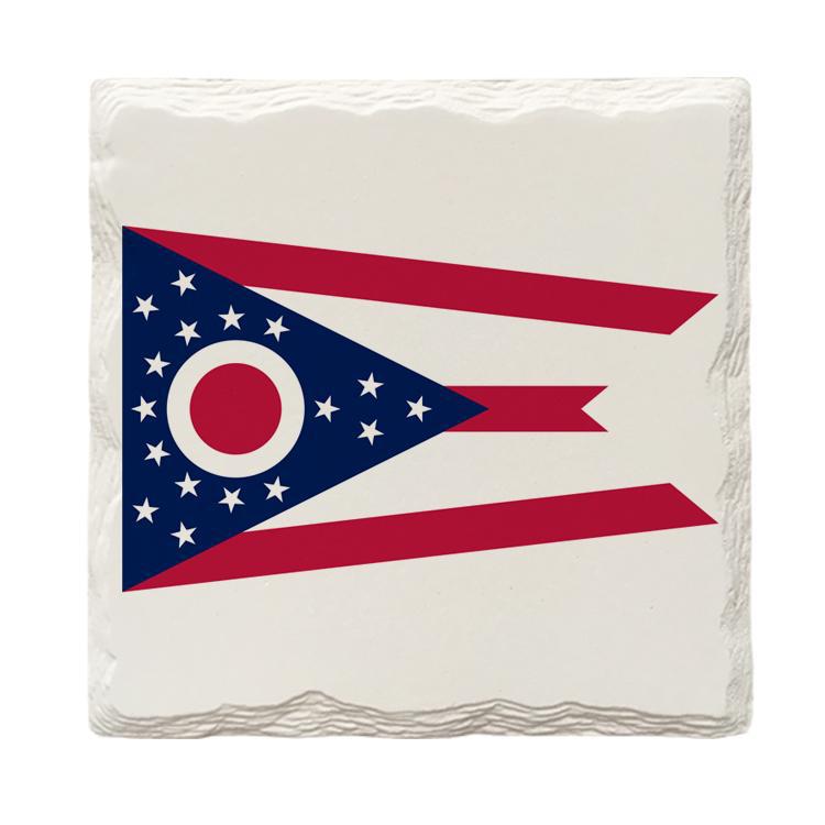 Ohio State Flag | Drink Coaster