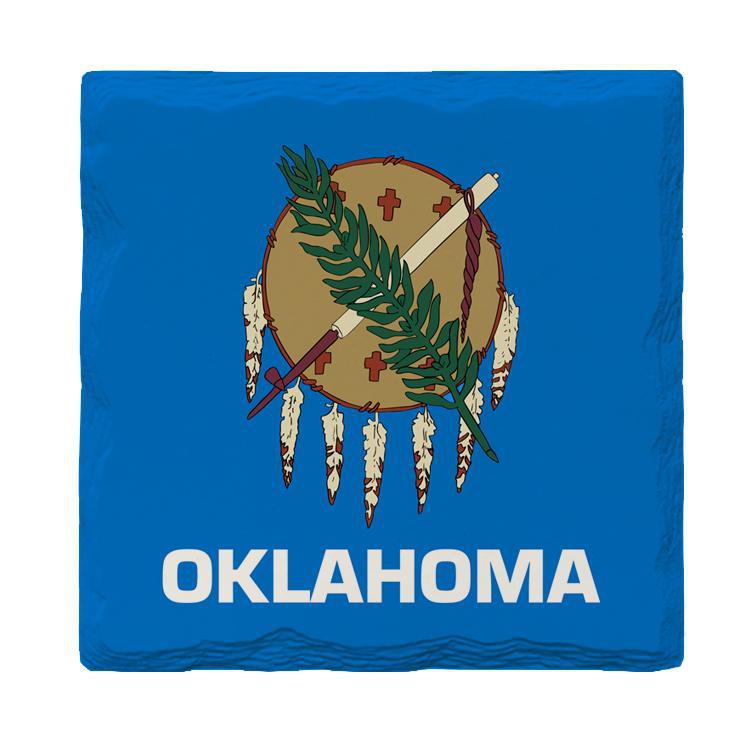 Oklahoma State Flag | Drink Coaster