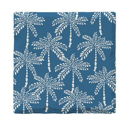 Palm Tree Pattern | Drink Coaster with Cork Backing