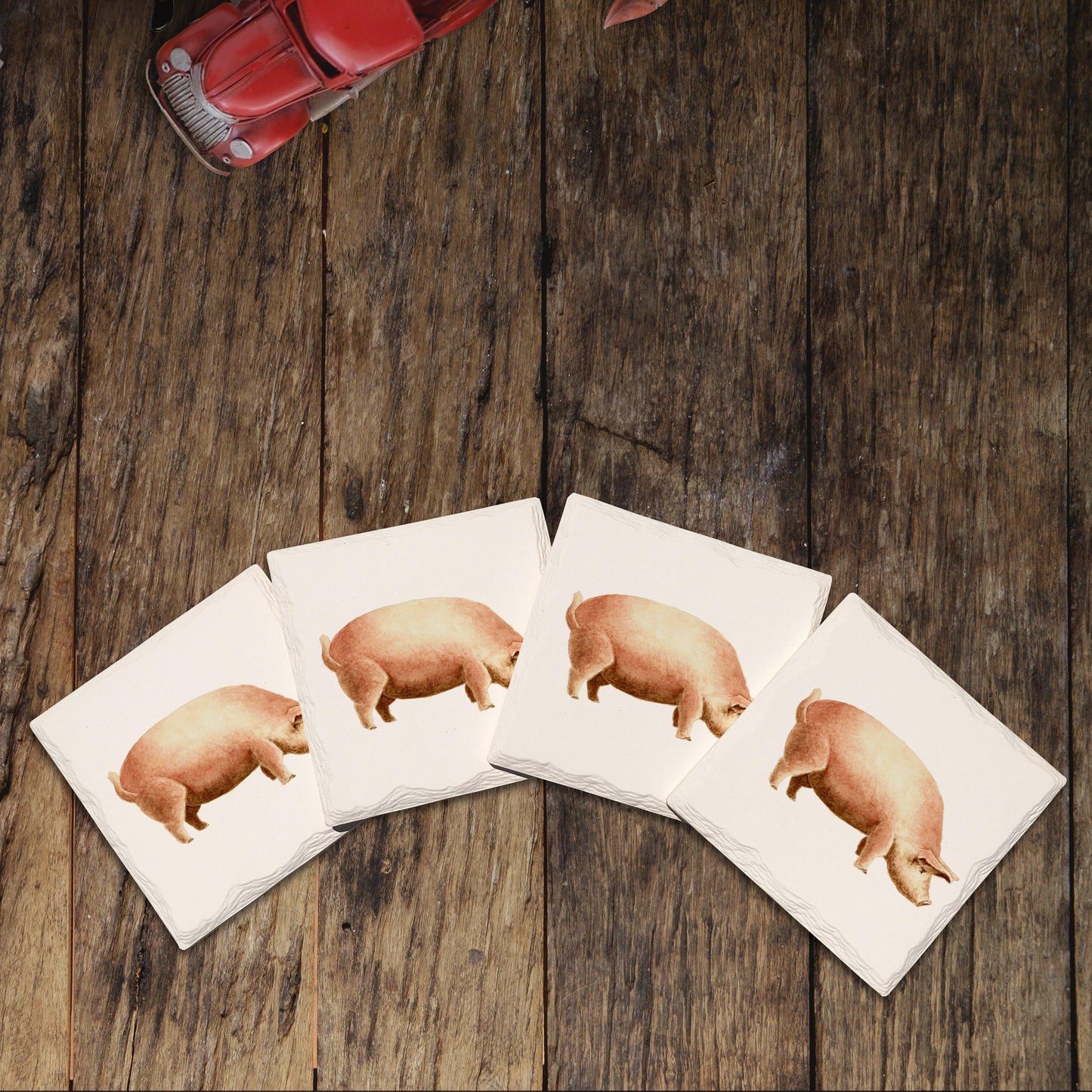 Farmhouse Pig | Drink Coaster