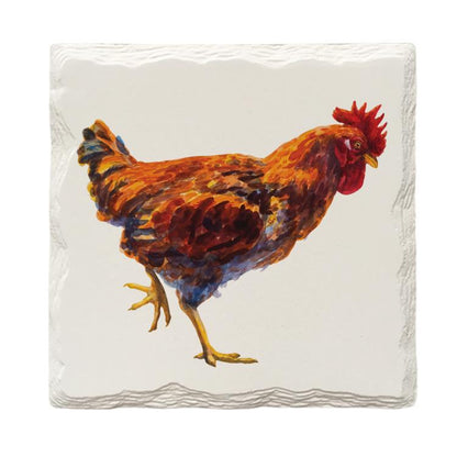 Farmhouse Rooster | Drink Coaster