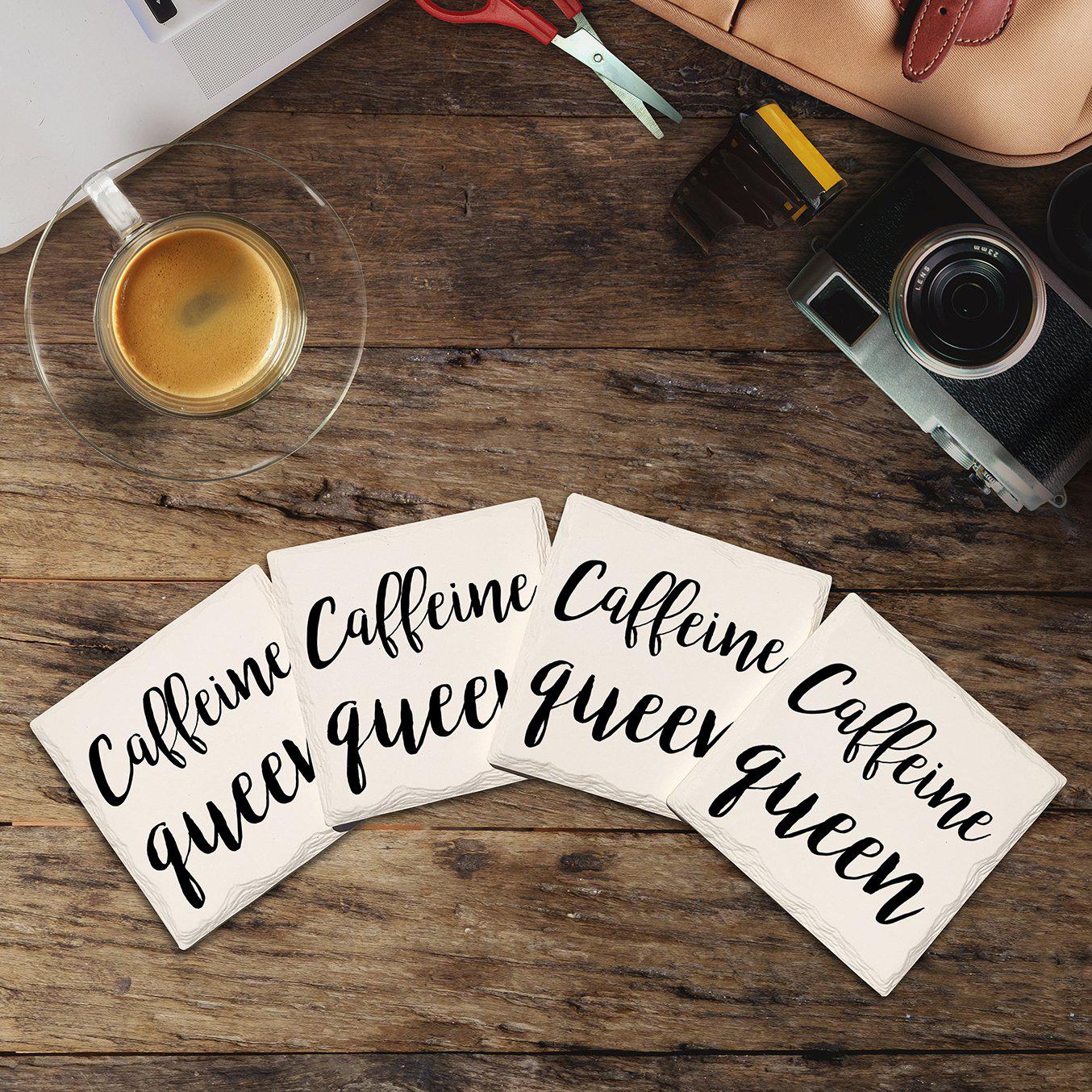 Caffeine Queen Drink Coaster