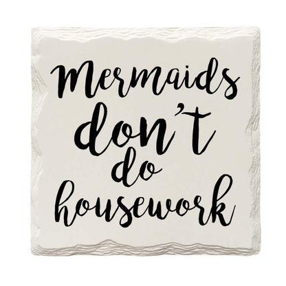 Mermaids Don't Do Housework | Drink Coaster