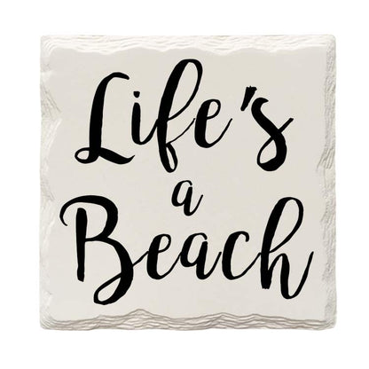 Life's A Beach Drink Coaster