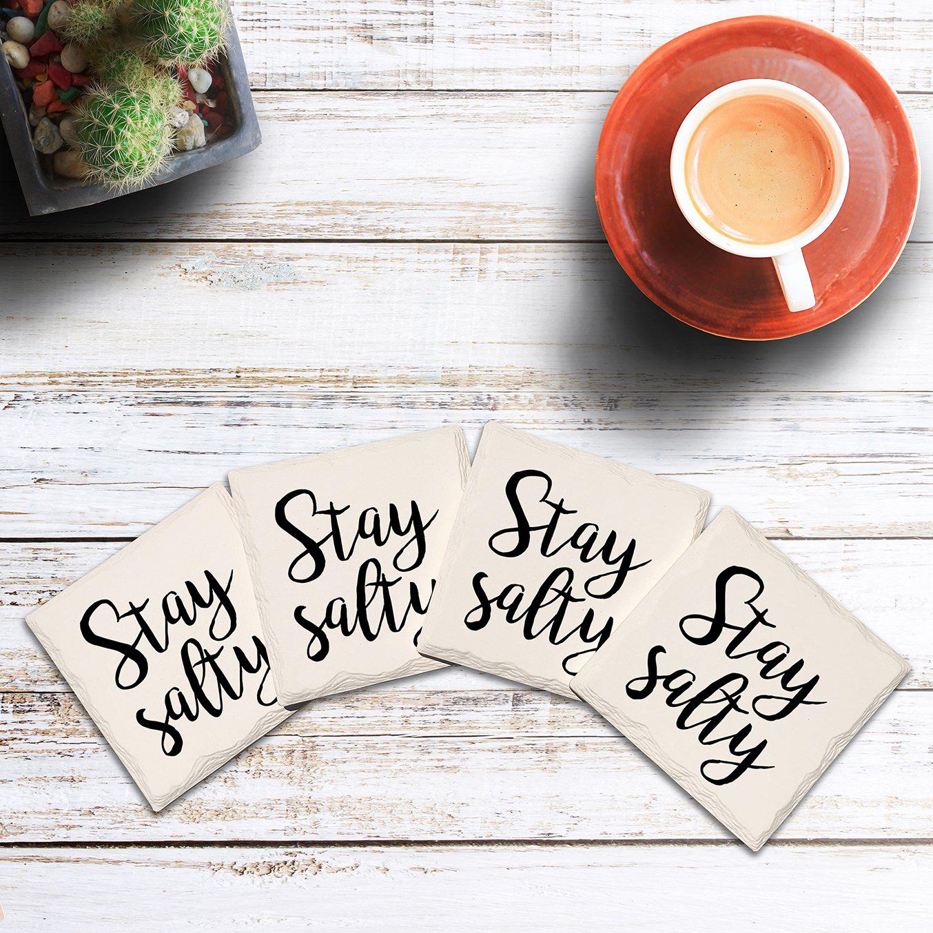 Stay Salty Drink Coaster