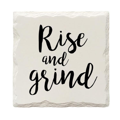 Rise and Grind Drink Coaster