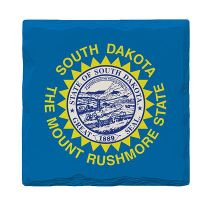 South Dakota State Flag | Drink Coaster