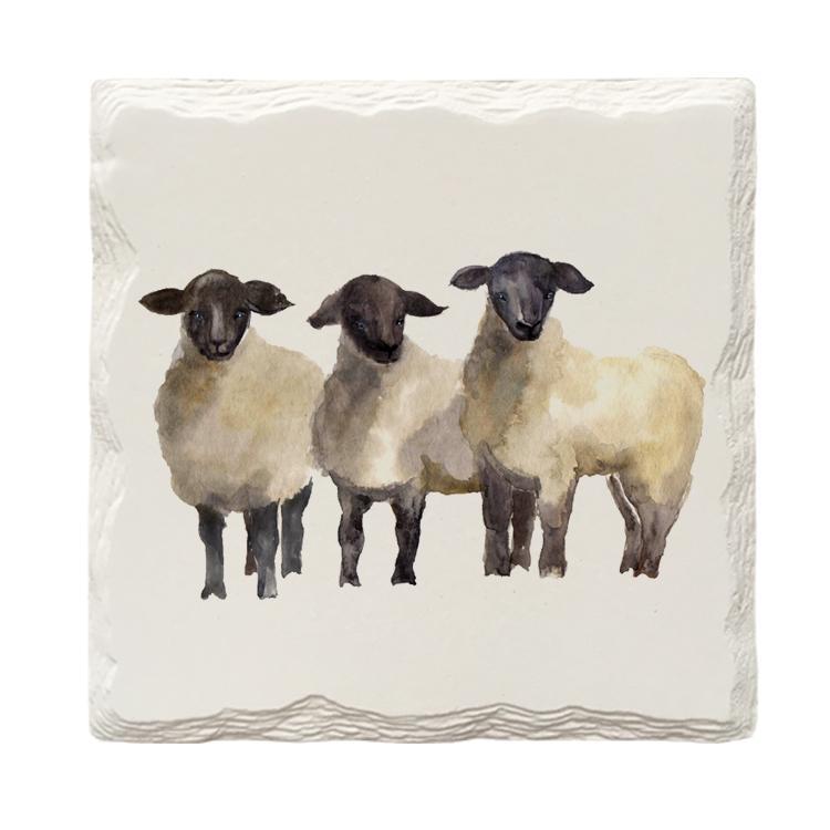 Triple Sheep | Drink Coaster