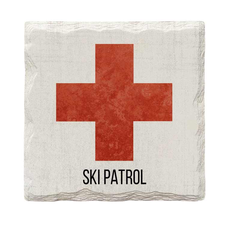 Ski Patrol | Drink Coaster