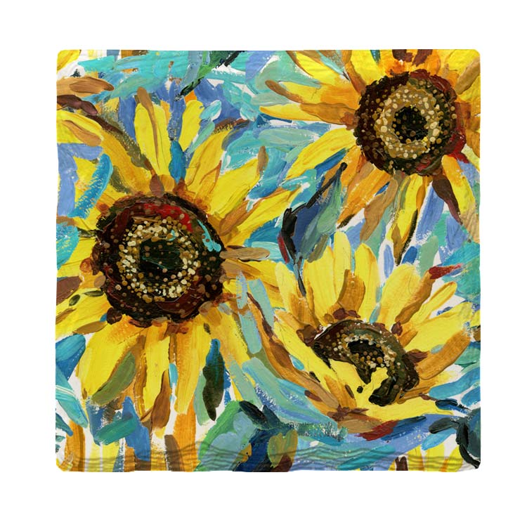 Sunflower Painting | Drink Coaster