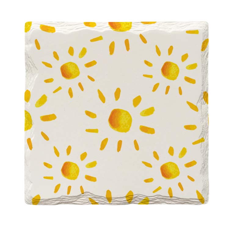 Sun Pattern | Drink Coaster