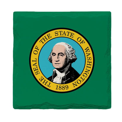 Washington State Flag | Drink Coaster