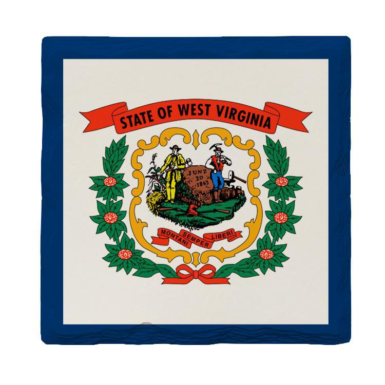 West Virginia State Flag | Drink Coaster