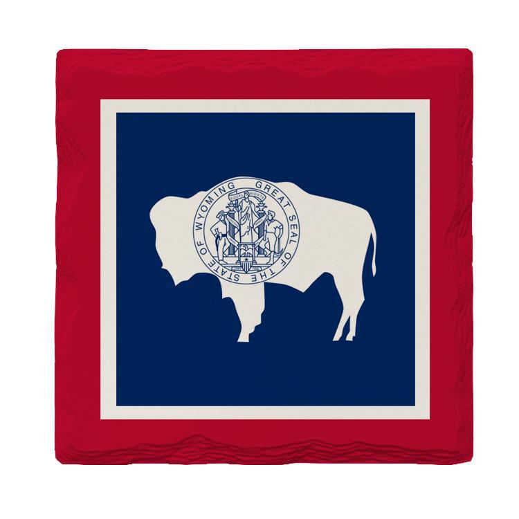 Wyoming State Flag | Drink Coaster