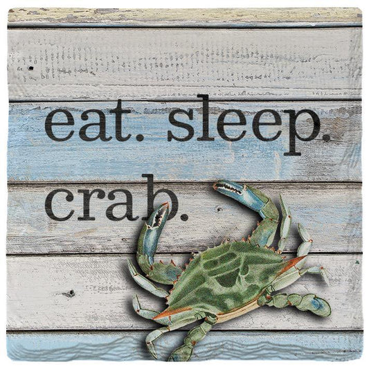 Eat. Sleep. Crab. Coaster