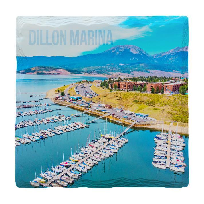 Dillon Marina, Colorado | Absorbent Ceramic Drink Coaster