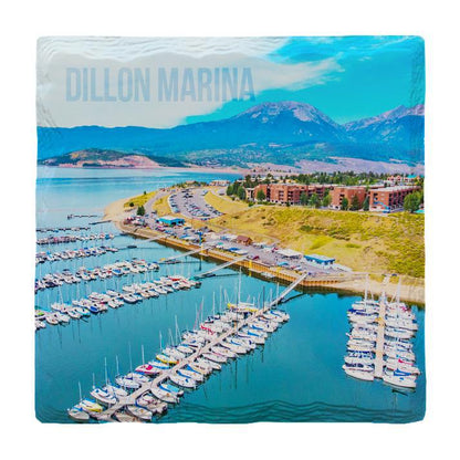 Dillon Marina, Colorado | Absorbent Ceramic Drink Coaster