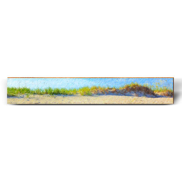 Sand Dune Landscape Large | Wall Art Print on Real Wood