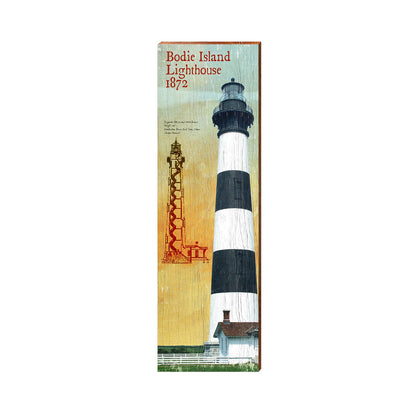 Bodie Island Lighthouse | Real Art Print on Wood