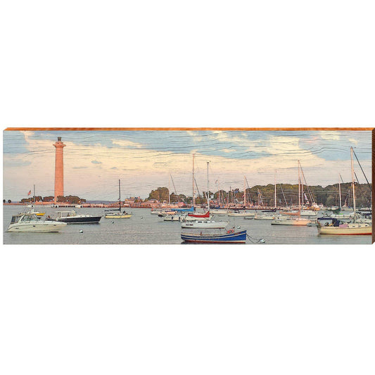 Put-In-Bay NOAA Chart | Wall Art Print on Real Wood