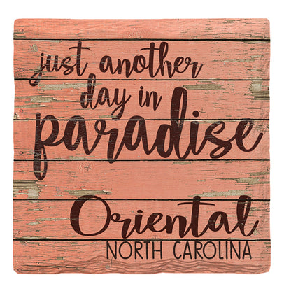 Paradise Oriental, NC | Absorbent Ceramic Drink Coaster