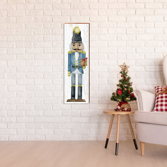 Nutcracker Christmas Sign | Wall Art Print on Real Wood