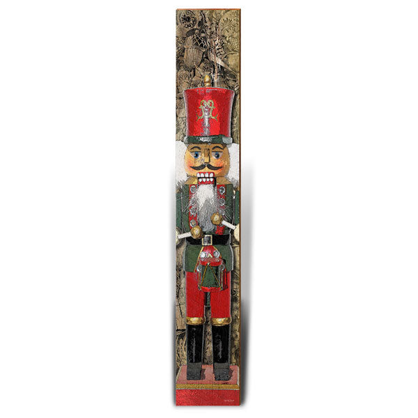 Nutcracker Percussionist | Wall Art Print on Real Wood