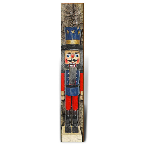 Classic Nutcracker | Wall Art Print on Real Wood