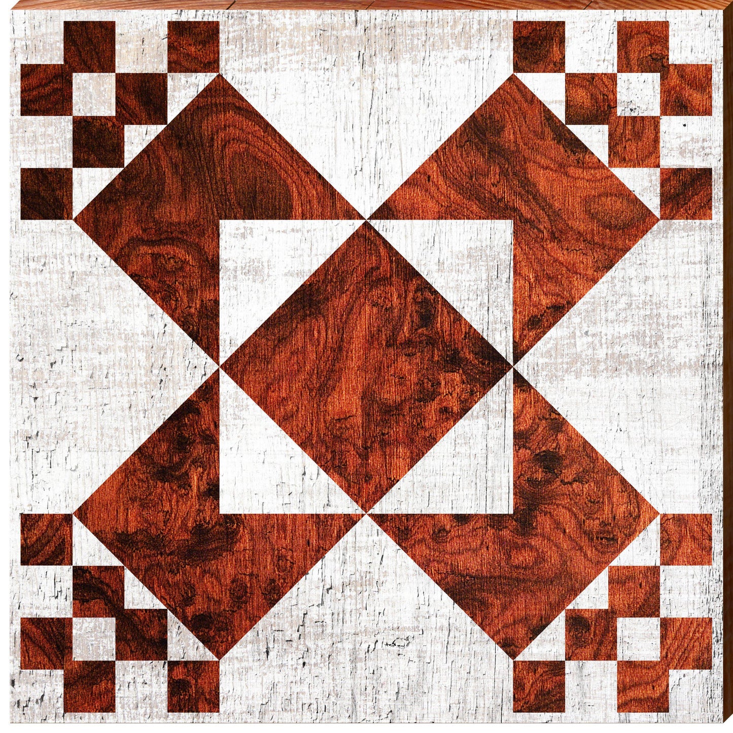 Commodore | Wood Barn Quilt