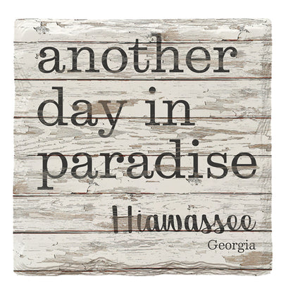 Paradise in Hiawassee Georgia | Absorbent Ceramic Drink Coaster