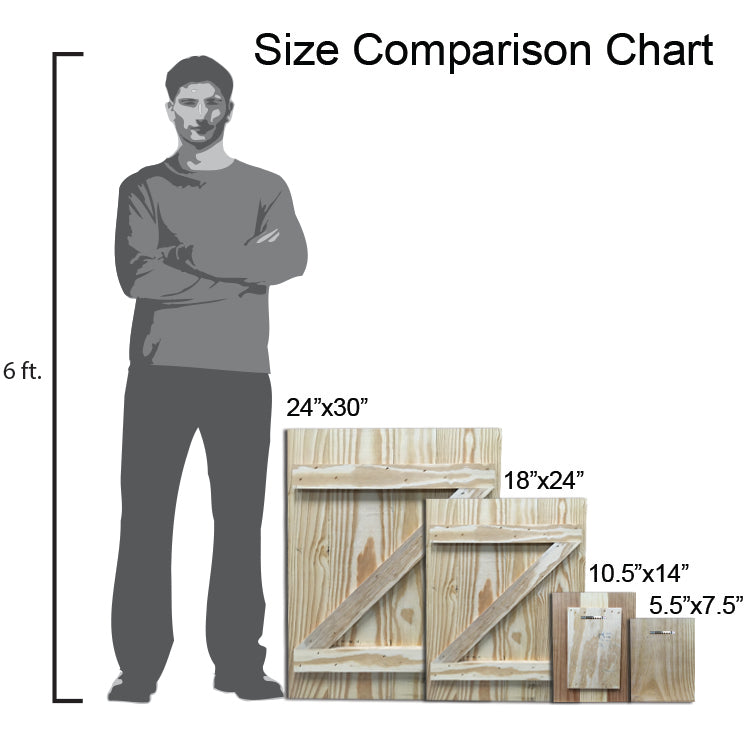 Dale Hollow Lake Map Sign | Wall Art Print on Real Wood